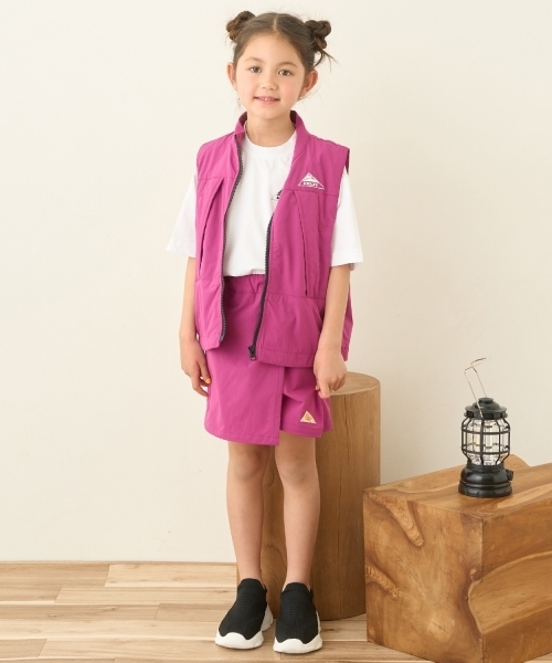 minimal（ミニマル）の「【４WAYストレッチ】【KELTY】ユーティリティベスト（ベスト・キッズ・ブルーグレー/ブラック/パープル・140cm/120cm/130cm/110cm/100cm）」の20枚目の写真