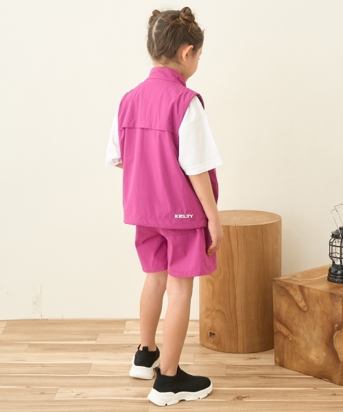 minimal（ミニマル）の「【４WAYストレッチ】【KELTY】ユーティリティベスト（ベスト・キッズ・ブルーグレー/ブラック/パープル・140cm/120cm/130cm/110cm/100cm）」の21枚目の写真