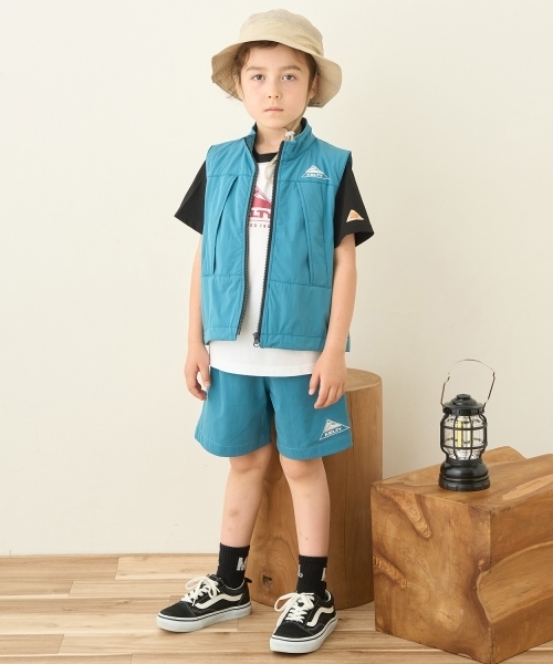 minimal（ミニマル）の「【４WAYストレッチ】【KELTY】ユーティリティベスト（ベスト・キッズ・ブルーグレー/ブラック/パープル・140cm/120cm/130cm/110cm/100cm）」の22枚目の写真