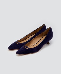 PELLICO（ペリーコ）の「VENERE アネッリソレッラ スウェード パンプス 3.5cm NAVY（パンプス）」