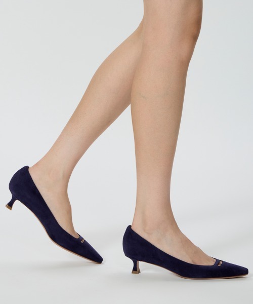 36 PELLICO パンプスネイビー スエード 23 ANELLI 36 PELLICO パンプスネイビー スエード 23 ANELLI 【PELLICO
