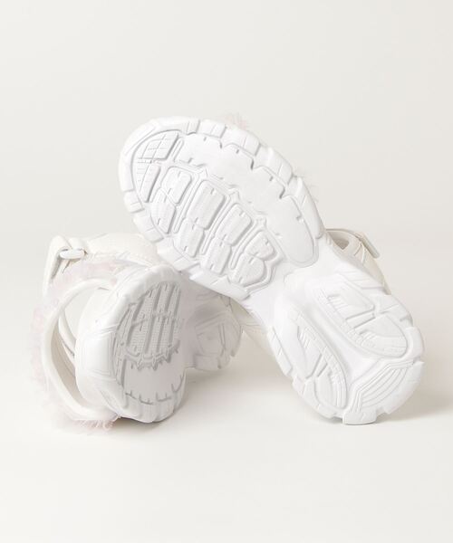 BARNSsohostreet(バーンズソーホーストリート)の「イコールミー イコール ME =ME 厚底 軽量 サンダル ME-3762(サンダル・キッズ・ホワイト/ブラック・21.0cm/22.0cm/23.0cm/20.0cm)」の4枚目の写真