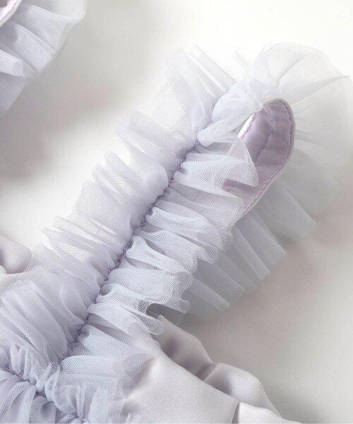 apres les cours(アプレレクール)の「バルーンチュールジャンスカ(その他ベビーウェア・キッズ・アイボリー/ライトグレー・70/80)」の12枚目の写真