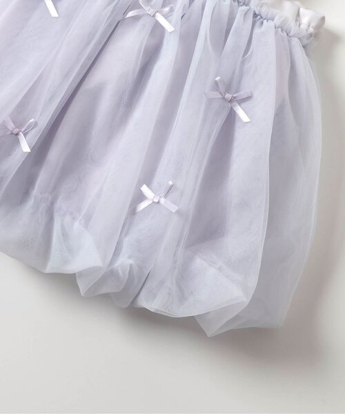 apres les cours(アプレレクール)の「バルーンチュールジャンスカ(その他ベビーウェア・キッズ・アイボリー/ライトグレー・70/80)」の14枚目の写真