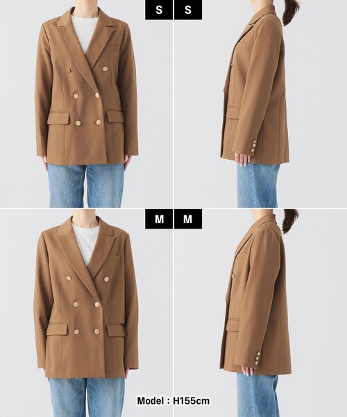 ダブルブレスト ジャケット（テーラードジャケット）｜B:MING by BEAMS