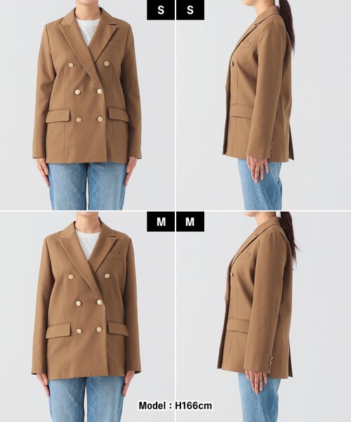 ダブルブレスト ジャケット（テーラードジャケット）｜B:MING by BEAMS