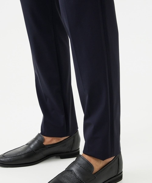 MICHEL KLEIN HOMME (ミッシェルクランオム)の「【セットアップ】テーパードパンツ(スラックス・メンズ・ブラック/ネイビー・MEDIUM/LARGE/X-LARGE)」の11枚目の写真