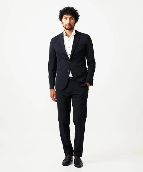 MICHEL KLEIN HOMME (ミッシェルクランオム)の「【セットアップ】テーパードパンツ(スラックス・メンズ・ブラック/ネイビー・MEDIUM/LARGE/X-LARGE)」の9枚目の写真