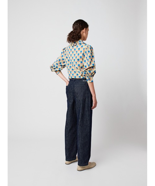 BOBO CHOSES（ボボショーズ）の「Relaxed fit jeans（デニムパンツ・レディース・ネイビー・S/M/L/XS/XL）」の5枚目の写真