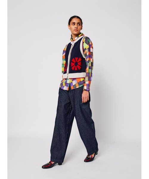 BOBO CHOSES（ボボショーズ）の「Relaxed fit jeans（デニムパンツ・レディース・ネイビー・S/M/L/XS/XL）」の9枚目の写真