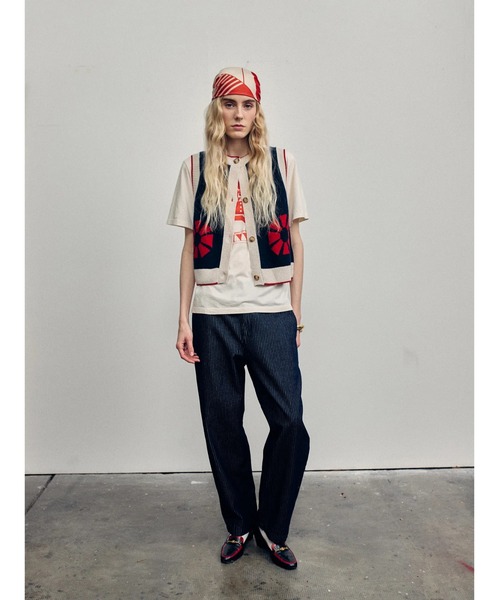 BOBO CHOSES（ボボショーズ）の「Relaxed fit jeans（デニムパンツ・レディース・ネイビー・S/M/L/XS/XL）」の13枚目の写真