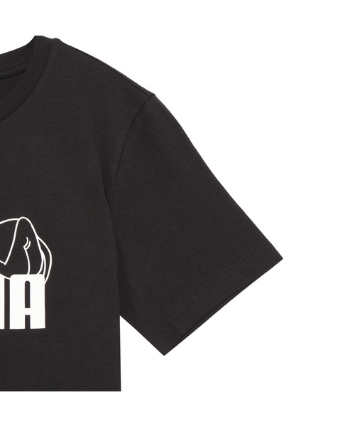 PUMA（プーマ）の「PUMA プーマ メンズ グラフィック スーパー プーマ 半袖 Tシャツ（Tシャツ/カットソー・メンズ・ホワイト/ブラック/サックスブルー・SMALL/X-LARGE/XX-LARGE/LARGE/MEDIUM）」の5枚目の写真