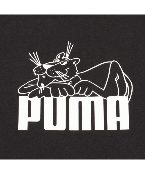 PUMA（プーマ）の「PUMA プーマ メンズ グラフィック スーパー プーマ 半袖 Tシャツ（Tシャツ/カットソー・メンズ・ホワイト/ブラック/サックスブルー・SMALL/X-LARGE/XX-LARGE/LARGE/MEDIUM）」の6枚目の写真