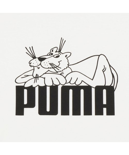 PUMA（プーマ）の「PUMA プーマ メンズ グラフィック スーパー プーマ 半袖 Tシャツ（Tシャツ/カットソー・メンズ・ホワイト/ブラック/サックスブルー・SMALL/X-LARGE/XX-LARGE/LARGE/MEDIUM）」の10枚目の写真