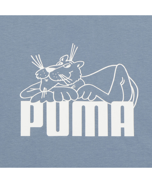 PUMA（プーマ）の「PUMA プーマ メンズ グラフィック スーパー プーマ 半袖 Tシャツ（Tシャツ/カットソー・メンズ・ホワイト/ブラック/サックスブルー・SMALL/X-LARGE/XX-LARGE/LARGE/MEDIUM）」の14枚目の写真