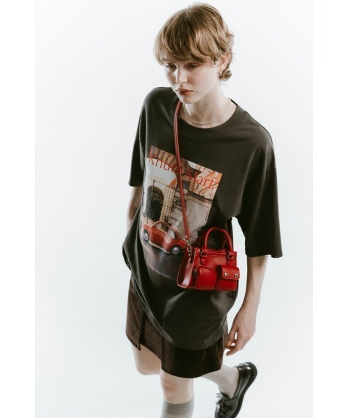 Knuth Marf(クヌースマーフ)の「mini multi pocket bag(ハンドバッグ・レディース・ライトブルー/ブラウン/レッド・ONESIZE)」の19枚目の写真