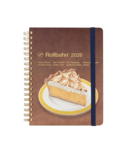 Rollbahn（ロルバーン）の「【2026年版／2025年10月始まり手帳】ロルバーンダイアリー アメリカンスイーツ L（手帳/メモ帳・レディース・ベージュ/ブルー/グリーン/ブラウン/クリーム・FREE）」の3枚目の写真