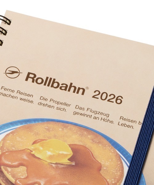 Rollbahn（ロルバーン）の「【2026年版／2025年10月始まり手帳】ロルバーンダイアリー アメリカンスイーツ L（手帳/メモ帳・レディース・ベージュ/ブルー/グリーン/ブラウン/クリーム・FREE）」の7枚目の写真