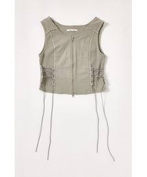 InstantFunk（インスタントファンク）の「【INSTANTFUNK】ジップアップ ベスト（ベスト）」