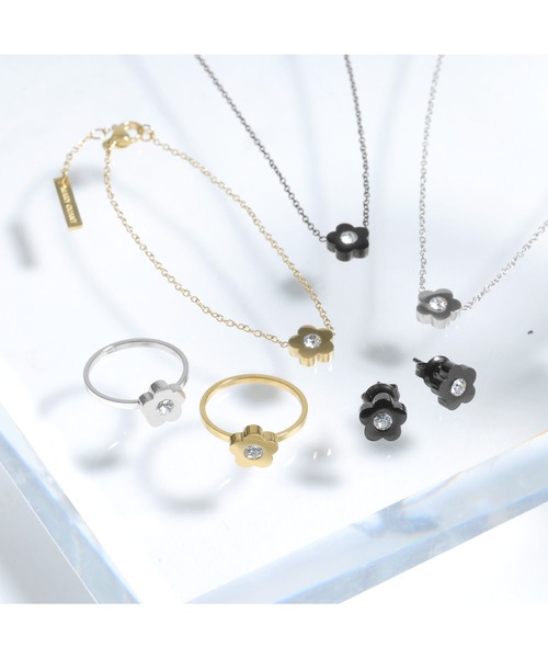 daisy様❣️お取り置き❣️16cm プチデイジーステンレス ネックレス（ネックレス）｜MARY QUANT