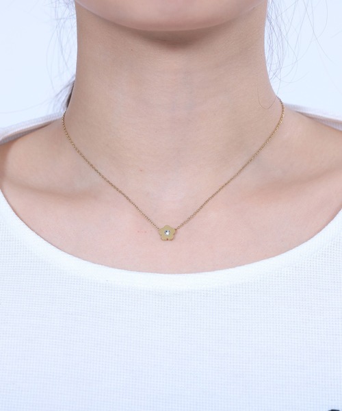 プチデイジーステンレス ネックレス（ネックレス）｜MARY QUANT