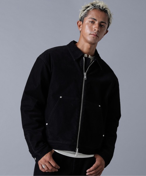 DANKE SCHON（ダンケシェーン）の「DankeSchon/ダンケシェーン/FLOCKY DENIM QUILT JACKET（デニムジャケット・メンズ・ブラック/ブラウン・M/L）」の7枚目の写真