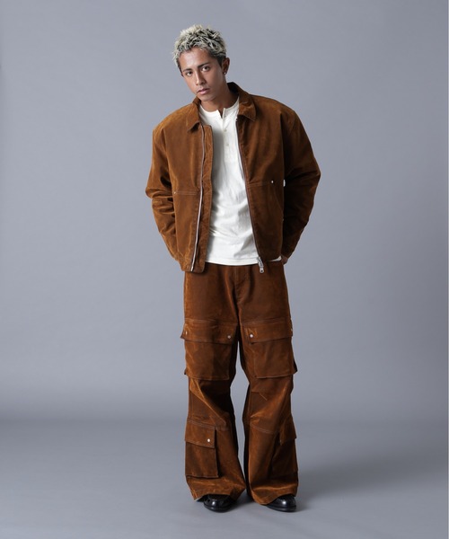 DANKE SCHON（ダンケシェーン）の「DankeSchon/ダンケシェーン/FLOCKY DENIM QUILT JACKET（デニムジャケット・メンズ・ブラック/ブラウン・M/L）」の21枚目の写真