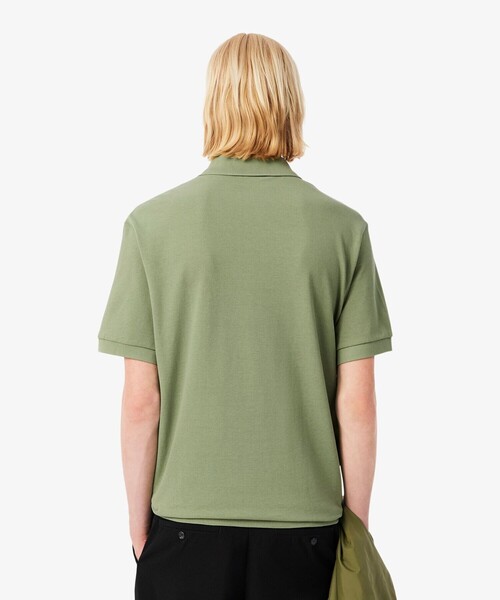 LACOSTE（ラコステ）の「ヘビーウェイトルーズフィットポロシャツ（ポロシャツ・メンズ・ホワイト/ライトブルー/ネイビー・S/M/L/XS）」の20枚目の写真