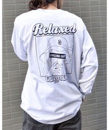 【MODISH GAZE】スモーキングガール Relaxed ロンT