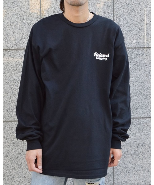 MODISH GAZE(モディシュガゼ)の「【MODISH GAZE】スモーキングガール Relaxed ロンT(Tシャツ/カットソー・メンズ・ブラック/アッシュグレー/グレー・MEDIUM/LARGE/X-LARGE)」の10枚目の写真