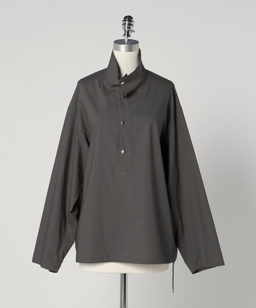 LOEFF ロエフ　シャツ　ブラウス LOEFF＞タイプライター スナップ シャツ UNISEX（シャツ