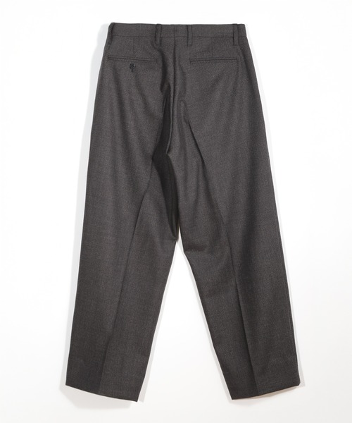 MEN'S BIGI(メンズビギ)の「メランジウール 2タックテーパードワイドパンツ(スラックス・メンズ・ブラウン/グレー・01/02/03/04)」の21枚目の写真