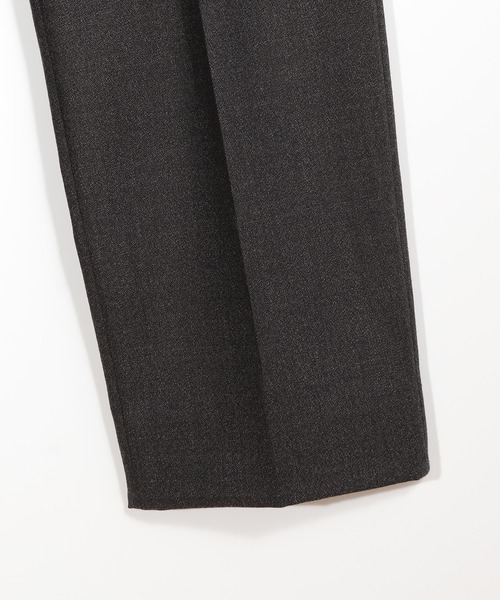 MEN'S BIGI(メンズビギ)の「メランジウール 2タックテーパードワイドパンツ(スラックス・メンズ・ブラウン/グレー・01/02/03/04)」の20枚目の写真