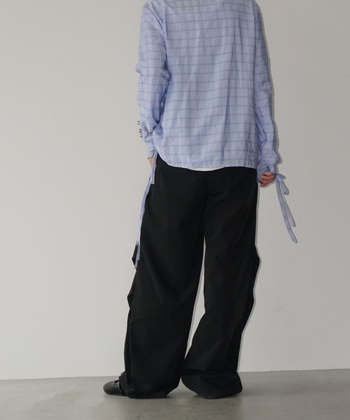 キルティングポケットパンツ【SANSeLF同型】 sanw24a049 ワイドパンツ | SPORTIFF 公式通販サイト[スポーティフ] 40代