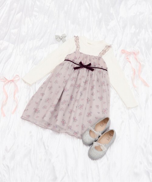 apres les cours（アプレレクール）の「リボンヘアピン（ヘアピン・キッズ・シルバー/ピンク・FREE）」の12枚目の写真