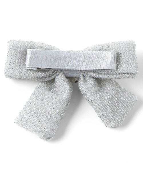 apres les cours（アプレレクール）の「リボンヘアピン（ヘアピン・キッズ・シルバー/ピンク・FREE）」の4枚目の写真