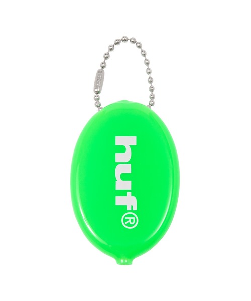 HUF(ハフ)の「HUF eightynine COIN CASE(コインケース・メンズ・ブラック/オレンジ/ホワイト/ライトグリーン・O/S)」の3枚目の写真