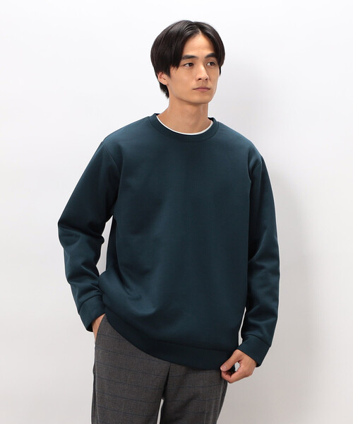 COMME CA ISM（コムサイズム）の「ダンボールニット プルオーバー（スウェット・メンズ・ホワイト/ブラウン/ブルー/ブラック・MEDIUM/LARGE）」の4枚目の写真