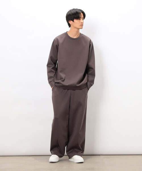 COMME CA ISM（コムサイズム）の「ダンボールニット プルオーバー（スウェット・メンズ・ホワイト/ブラウン/ブルー/ブラック・MEDIUM/LARGE）」の14枚目の写真