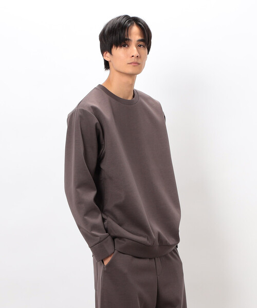 COMME CA ISM（コムサイズム）の「ダンボールニット プルオーバー（スウェット・メンズ・ホワイト/ブラウン/ブルー/ブラック・MEDIUM/LARGE）」の17枚目の写真