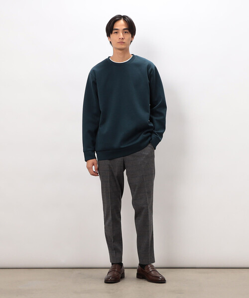 COMME CA ISM（コムサイズム）の「ダンボールニット プルオーバー（スウェット・メンズ・ホワイト/ブラウン/ブルー/ブラック・MEDIUM/LARGE）」の18枚目の写真