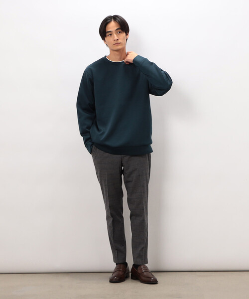 COMME CA ISM（コムサイズム）の「ダンボールニット プルオーバー（スウェット・メンズ・ホワイト/ブラウン/ブルー/ブラック・MEDIUM/LARGE）」の19枚目の写真