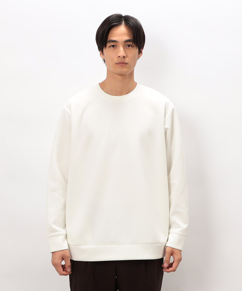 COMME CA ISM（コムサイズム）の「ダンボールニット プルオーバー（スウェット・メンズ・ホワイト/ブラウン/ブルー/ブラック・MEDIUM/LARGE）」の22枚目の写真