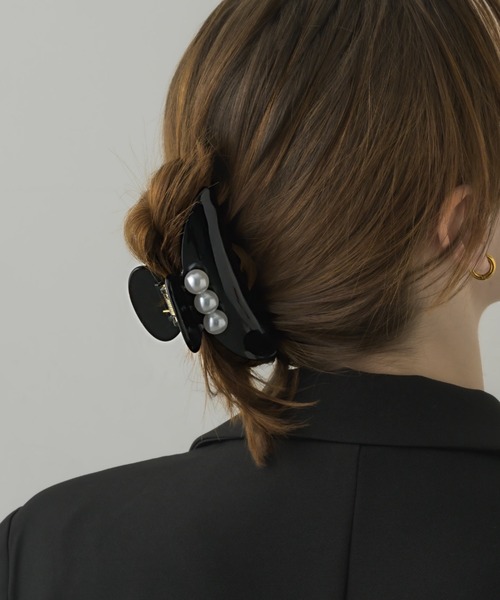 秋のバレッタ ヘアクリップ KuKuLu TOKYO】Heart hair clips（バレッタ/ヘアクリップ）｜tone