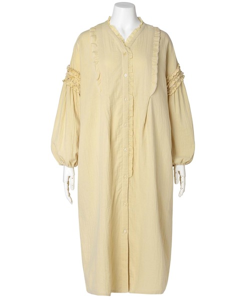 キッドブルー -25オータムWガーゼ -長袖ナイティ -KNCL517 -kidblue