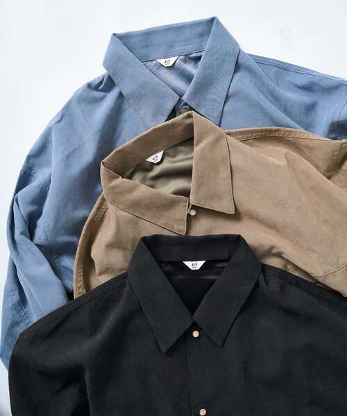 417 EDIFICE（フォーワンセブンエディフィス）の「ピーチウエスタンシャツ（シャツ/ブラウス・メンズ・ブルー/ブラック/ブラウン・MEDIUM/LARGE）」の8枚目の写真