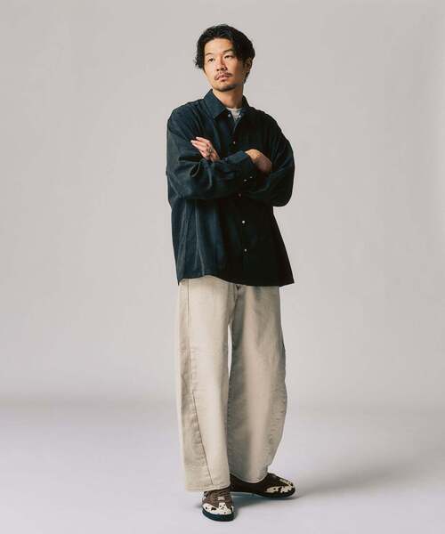 417 EDIFICE（フォーワンセブンエディフィス）の「ピーチウエスタンシャツ（シャツ/ブラウス・メンズ・ブルー/ブラック/ブラウン・MEDIUM/LARGE）」の9枚目の写真