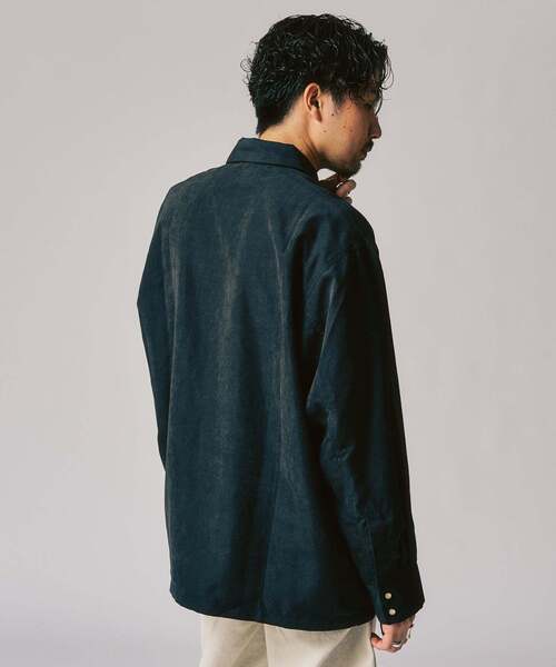 417 EDIFICE（フォーワンセブンエディフィス）の「ピーチウエスタンシャツ（シャツ/ブラウス・メンズ・ブルー/ブラック/ブラウン・MEDIUM/LARGE）」の18枚目の写真