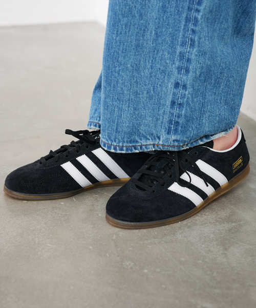 FRAMeWORK（フレームワーク）の「adidas / アディダス GAZELLE LO PRO W（スニーカー・レディース・ベージュ/ブラック・25cm/24cm/23cm）」の5枚目の写真