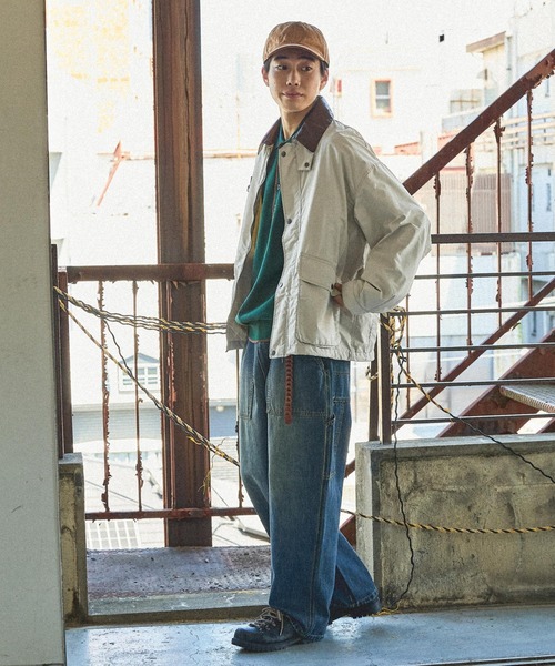 niko and...（ニコアンド）の「ライトハンティングブルゾン（その他アウター・メンズ・カーキ/オフホワイト/チャコール/インディゴブルー・MEDIUM/LARGE）」の7枚目の写真